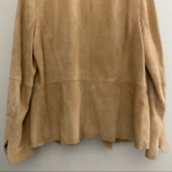 Ellen Tracy Suede Leather Jacket - Picture 10 of 13